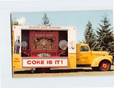 Postcard March King 1941 Chevrolet Coca-Cola Delivery Truck Kokomo Indiana USA picture