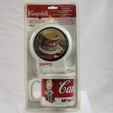 Vintage 1999 Campbells Soup Beverage Warmer & Mug Set Brand New MW-4C Sealed picture