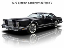 1979 Lincoln Continental Mark V New Metal Sign: Beautiful Restoration picture