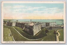 Postcard Fort Marion St. Augustine Florida Curt Teich Co. c.1927 picture