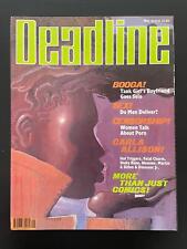 DEADLINE British Comic Magazine No.29 May 1991 Booga Carla Allison picture