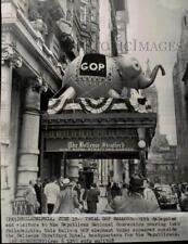1948 Press Photo Balloon GOP elephant at Republican Convention in Philadelphia picture