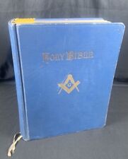 ✨Masonic Temple Holy Bible (1932-A.J. Holman)- Self Pronouncing Edition✨ picture