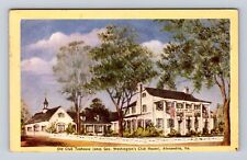 Alexandria VA-Virginia, Old Club Teahouse, Antique, Vintage c1947 Postcard picture