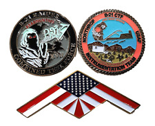 *New* B-21 Raider Stealth Bomber 3 Military Challenge Coins Northrop Grumman CTF picture