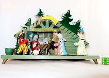 EARLY 1950's STEINBACH ERZGEBIRGE NATIVITY #V214 3 Wise Men Candle Holder AS IS picture