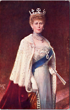 Queen Mary- Tuck Oilette Postcard - British Royalty picture