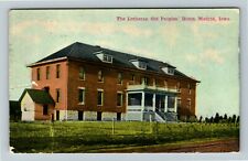 Madrid IA-Iowa, The Lutheran Old Peoples' Home, c1912 Vintage Postcard picture