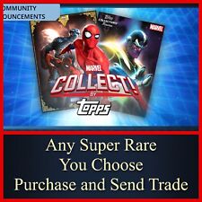 YOU CHOOSE ANY ONE SUPER RARE FROM OUR ACCOUNTS-TOPPS MARVEL COLLECT picture