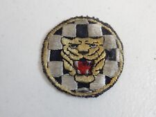 Vintage Rare Silk Jaguar Growler Sewn Patch Badge Emblem picture