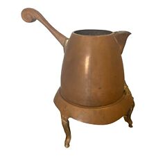 Vintage Copper And Wood Coffee Urn Modeled After J.C. Moore picture