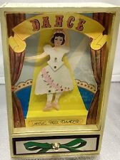George Good Corp Dancing Ballerina Music Shadow Jewelry Box 1978 S21 picture