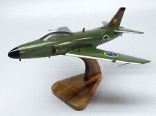J-32 Lansen Saab Airplane Sweden Desktop Wood Model Big New picture