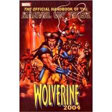Official Handbook of the Marvel Universe: Wolverine 2004 #1 in NM. [i` picture