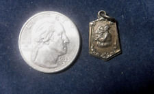 Vintage Small St Anthony Medal Sterling Silver picture