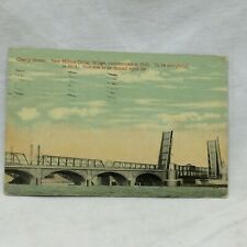 Vtg Postcard 1910 Million Dollar Cherry Street Bridge Toledo Ohio Scene 1913  picture