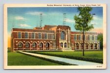 Notre Dame Indiana Rockne Memorial University Notre Dame Postcard 1950 picture