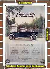 Metal Sign - 1912 Locomobile Motor Cars- 10x14 inches picture