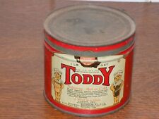 Vintage 1926 Toddy 1 Pound Empty Chocolate Powered Drink Can picture
