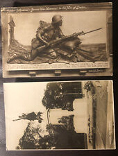 Vintage/Antique Exeter War Memorial England WWI Postcards set of 2 Unposted picture