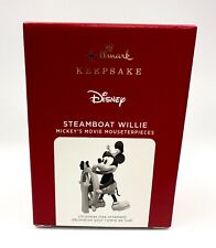 Hallmark Mickey’s Movie Masterpieces Steamboat Willie 10th In Series 2021 NEW picture