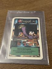 1985 TELEPICTURES CORP. 🎥 THUNDERCATS SLITHE RARE PACK FRESH VINTAGE CARD picture