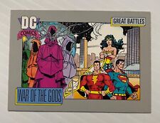 1992 Impel DC Cosmic Comic Cards  War of the Gods #168 Card C picture