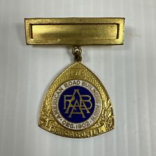 Antique Ribbon Badge 1902 American Road Builders Badge 1914 11th Convention picture