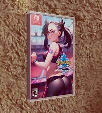 DOUBLE SIDED COVER & CASE Pokemon Sword Marnie NO GAME picture