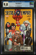 Secret Empire #1 J Scott Campbell Stan Lee A Variant CGC 9.8 picture