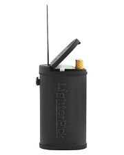 LIGHTERPICK Tobacco Dugout Smoking System Water Tight Scent Resistant - Black picture