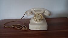 Vintage bakelite ivory post telephone KRONE 1957 Germany. picture
