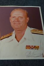 Admiral CH Lowrey Signed 8x10 Photo picture