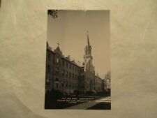 RPPC Wisconsin Fond Du Lac St Agnes Convent Real Photo WI Postcard picture