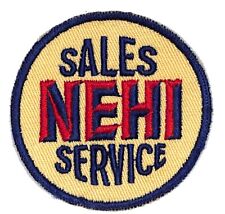 NEHI Sales Service Embroidered Soda Patch c1940's-50's VGC Scarce picture