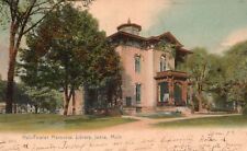Vintage Postcard 1906 View of Hall-Fowler Memorial Library Ionia Michigan MI picture