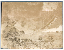 Vintage Viaduct Railway Print Print Citrate 13x18 circa 1890 <div  picture