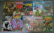 LOT of 10 Marvel Comics Incl. Avengers #1 & MORE 1982-1996 All F/VF picture