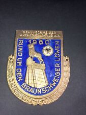 Rare  1960 BraunSchweiger auto touring club grill badge picture