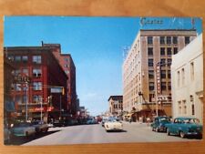 1955 Vintage Ellis Ektachrome First Ave North Billings MT Unposted Postcard picture