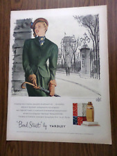 1948 Yardley Perfume Ad Bond Street 1948 Monarch Finer Foods Ad Luke & Lucy picture