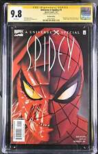 Universe X Spidey #1 (2001) CGC 9.8 Signed by Alex Ross Recalled Edition picture