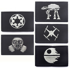 5 PC STAR WARS IMPERIAL TACTICAL EMBROIDERED BADGE HOOK & LOOP PATCH picture