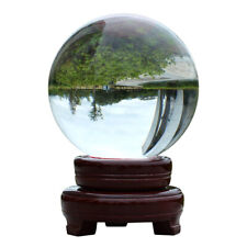 K9 Quartz White Crystal Ball Clear Sphere Magic Lense Meditation Healing Reiki picture