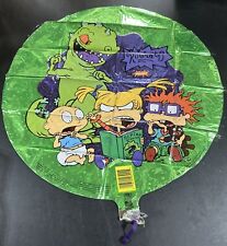 NOS 1997 Nickelodeon Rugrats Cartoon Reptar Mylar Party Balloons 5 Pack picture