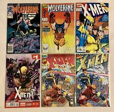 Wolverine #1 and 27, Jim Lee, Vintage Marvel Comic Book Lot, 1988, Newsstand picture