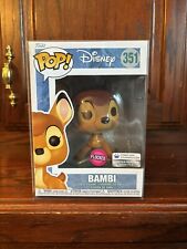 Funko POP Bambi on Ice #351 Funko Exclusive Flocked LE 3000pcs +Protector picture