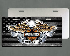 Harley Davidson License Plate | Car Gift | Aluminum UV Treated | Graphic Plate picture
