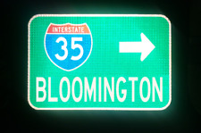 BLOOMINGTON Interstate 35 route road sign - Minnesota, Minneapolis, St Paul, picture