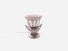 Wedgwood English Made Jasperware Mini Bud URN STYLE VASE Lilac Color picture